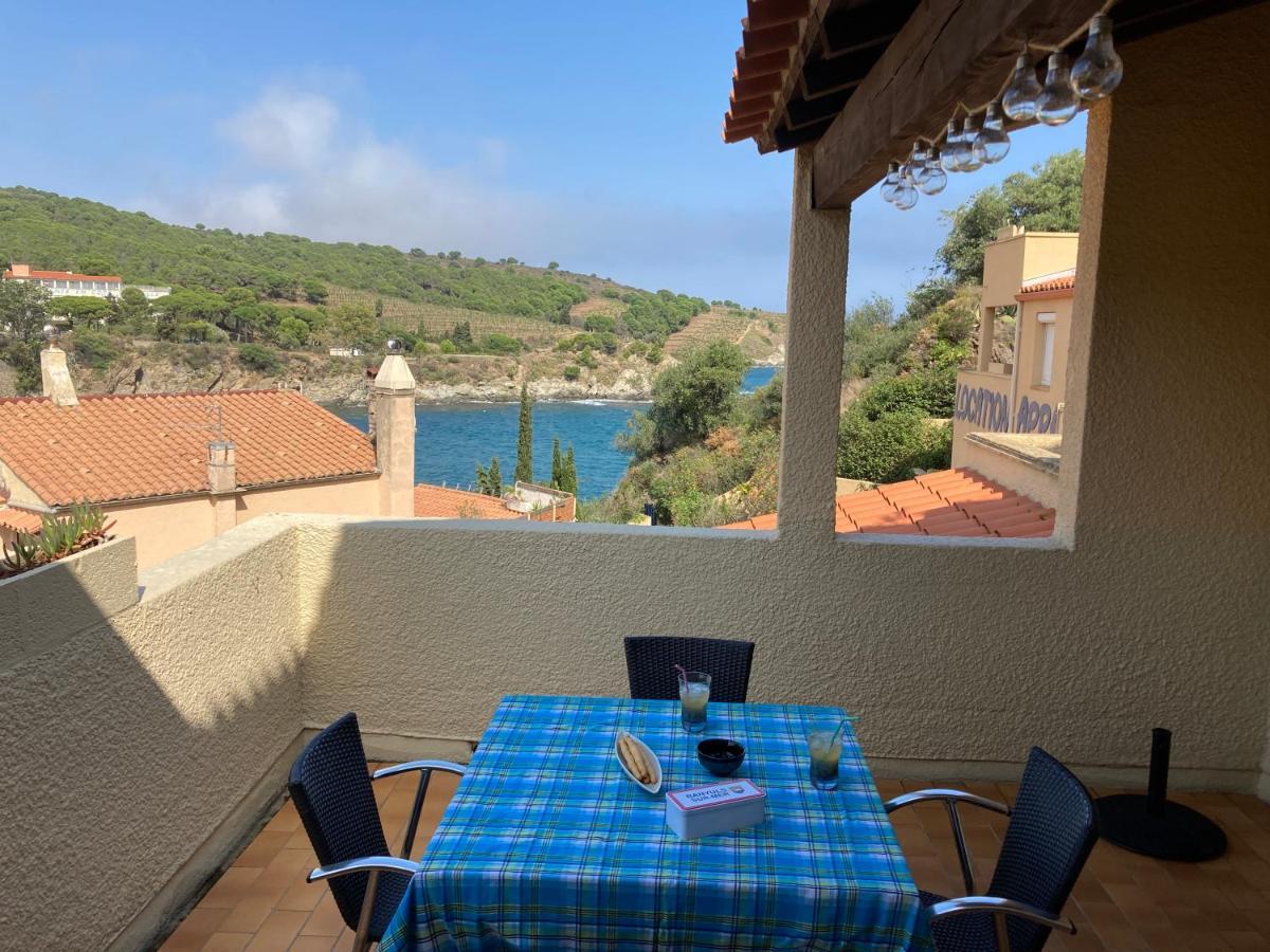 T3 Pieds Dans L'Eau Clim Wifi Terrasse Vue Mer Banyuls-sur-Mer Exterior foto